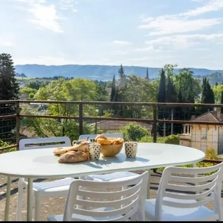 Chez Papoum Et Lilou, Vue Imprenable Avec Terrasse Au Calme Сasa de vacaciones